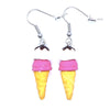 Zwei-Kugel-Eiscreme-Ohrringe