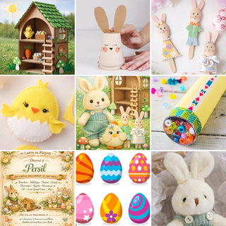 Osterhase 🐰 Aktivitätsbox 💛 (3-10 Jahre alt)
