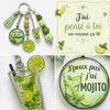 Porte-clés Cocktail 🍹Nouveauté 2026 🧡 Cadeau fun et original pour l'été ☀️ Twint bienvenu, frais de port offerts à partir de 2 commandés, merci 🧡