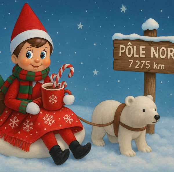 🎁 Coffret de départ des lutins sous haute sécurité ⛑️ (Lettre du Père Noël pour votre enfant à télécharger et coffret envoyé le 29 décembre)❤️frais de port offert à partir de 2 coffrets❤️