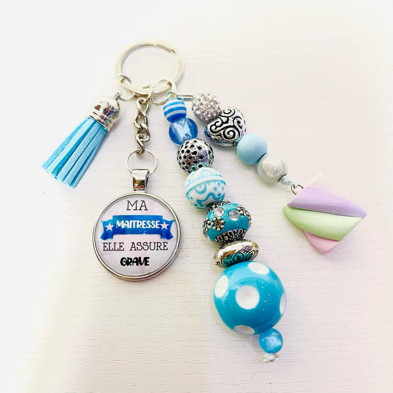 Porte-clés spécial fête des mamans 💓 avec boîte et carte de voeux prêt à offrir