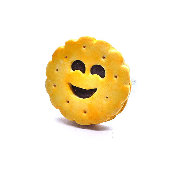 Bague biscuit sourire