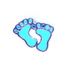 Petits pieds bleus