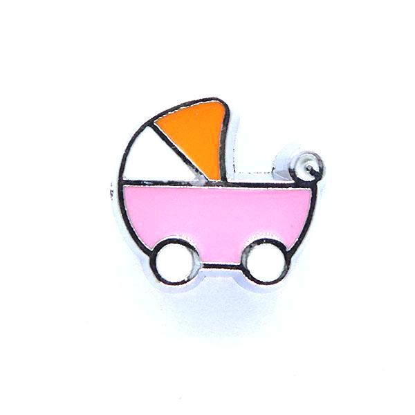 Poussette rose