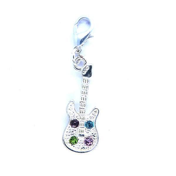 Guitare avec strass