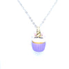 Collier cupcake licorne