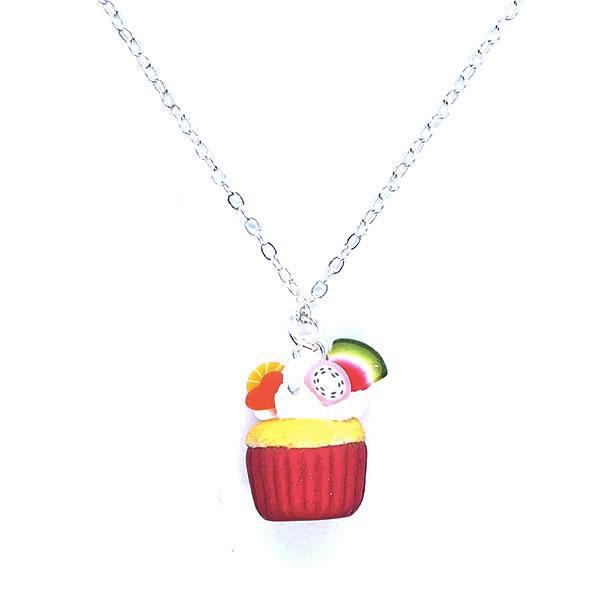 Collier cupcake