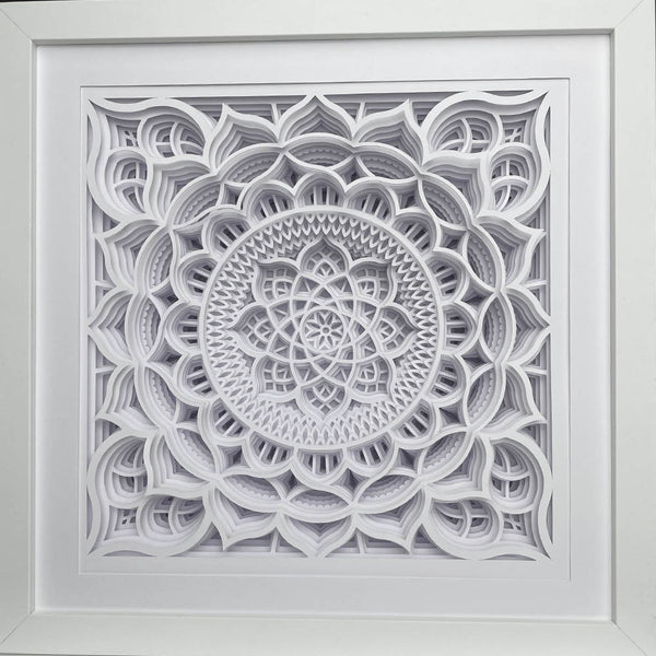Tableau lumineux WhiteBox™ Mandala classic